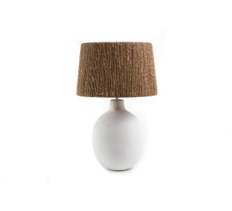Επιτραπέζιο Φωτιστικό Fajra Seagrass White Beige (37x37x64) Soulworks 0880008 |  Οροφής στο espiti
