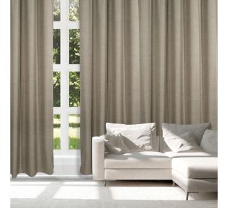 DAS HOME ΚΟΥΡΤΙΝΑ ΜΕ ΚΡΙΚΟΥΣ 140Χ270 2243 ΚΑΦΕ |  Ετοιμες κουρτίνες με σχέδιο στο espiti