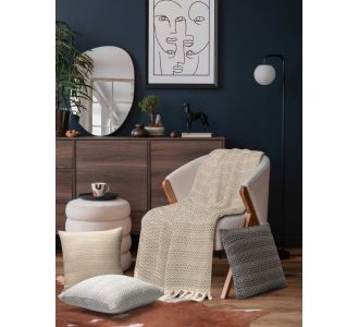 Ριχτάρι HERHALING BEIGE Βαμβάκι 190 x 300 εκ. MADI |  Ριχτάρια στο espiti