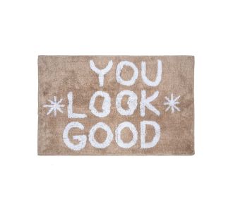 Πατάκι μπάνιου YOU LOOK GOOD Βαμβάκι 50 x 80 εκ. MADI |  Πατάκια Μπάνιου στο espiti