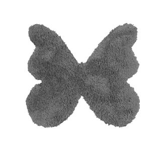 Παιδικό Χαλί DARK GREY SHADE BUTTERFLY 160 x 160 εκ. MADI |  Χαλιά Παιδικά στο espiti