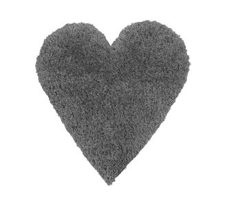 Παιδικό Χαλί DARK GREY SHADE HEART 120 x 120 εκ. MADI |  Χαλιά Παιδικά στο espiti