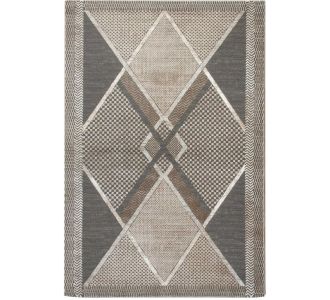 Χαλί LOZENGE GREY 133 x 190 εκ. MADI |  Χαλιά Κρεβατοκάμαρας στο espiti