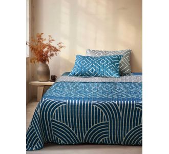 Ζεύγος μαξιλαροθήκες DARK OCEAN 100% Μικροίνες (Microfiber) 50 x 70 εκ. MADI |  Μαξιλαροθήκες Απλές στο espiti