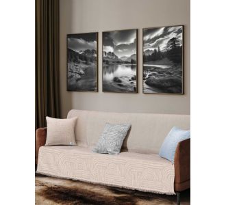 Ριχτάρι ETHEREAL BEIGE Βαμβάκι 170 x 340 εκ. MADI |  Ριχτάρια στο espiti