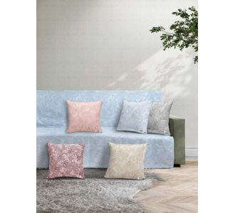 Ριχτάρι FERN CYAN Βαμβάκι 170 x 180 εκ. MADI |  Ριχτάρια στο espiti
