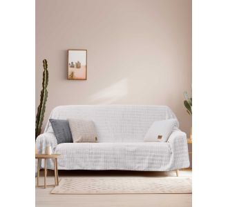 Ριχτάρι RAYS WHITE 180 x 180 εκ. MADI |  Ριχτάρια στο espiti