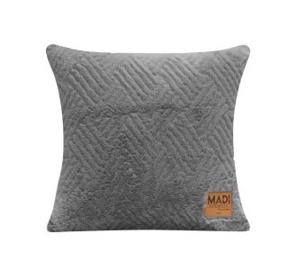 Διακοσμητικό Μαξιλάρι TRACE GREY 45 x 45 εκ. MADI |  Μαξιλάρια διακοσμητικά στο espiti
