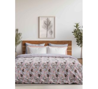 Σετ κουβερλί BUDS P/COTTON 240 x 240 + 2 μαξιλαροθήκες 52 x 72 εκ. MADI |  Κουβερλί Υπέρδιπλα στο espiti