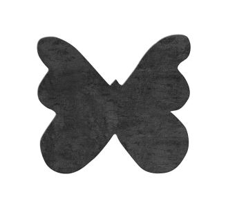 Παδικό Χαλί FEATHERY BLACK BUTTERFLY 160 x 160 εκ. MADI |  Χαλιά Παιδικά στο espiti