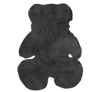 Παδικό Χαλί FEATHERY BLACK TEDDY BEAR 90 x 110 εκ. MADI |  Χαλιά Παιδικά στο espiti