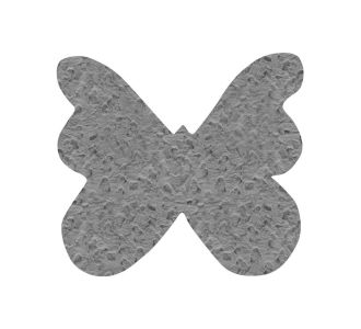 Παιδικό Χαλί GLACIAL GREY BUTTERFLY 160 x 160 εκ. MADI |  Χαλιά Παιδικά στο espiti