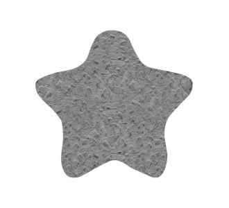 Παιδικό Χαλί GLACIAL GREY STAR 160 x 160 εκ. MADI |  Χαλιά Παιδικά στο espiti