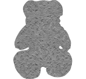 Παιδικό Χαλί GLACIAL GREY TEDDY BEAR 90 x 110 εκ. MADI |  Χαλιά Παιδικά στο espiti