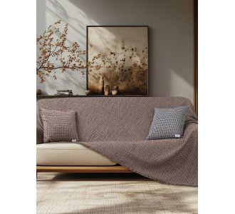 Ριχτάρι MOUVE BEIGE PET 180 x 250 εκ. MADI |  Ριχτάρια στο espiti