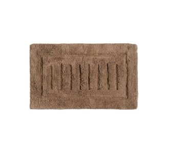 Πατάκι μπάνιου RIPPLE BROWN Βαμβάκι 50 x 80 εκ. MADI |  Πατάκια Μπάνιου στο espiti