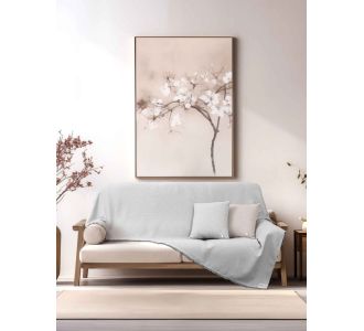 Ριχτάρι LUXOR GREY Βαμβάκι 170 x 180 εκ. MADI |  Ριχτάρια στο espiti