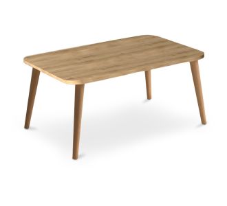 Τραπεζάκι σαλονιού Soul Megapap από μελαμίνη χρώμα oak 90x55x41εκ. |  Τραπεζάκια σαλονιού στο espiti