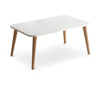 Τραπεζάκι σαλονιού Soul Megapap από μελαμίνη χρώμα λευκό 90x55x41εκ. |  Τραπεζάκια σαλονιού στο espiti