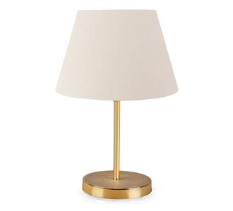 Φωτιστικό επιτραπέζιο Rosenthal Megapap ύφασμα Pvc χρώμα κρεμ/χρυσό 22x17x37εκ. |  Επιτραπέζια στο espiti