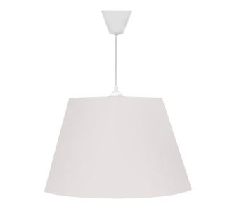 Φωτιστικό οροφής Elanor Megapap υφασμάτινο μονόφωτο χρώμα λευκό 37x21x70εκ. |  Οροφής στο espiti