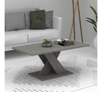 Τραπεζάκι σαλονιού Marcello Megapap μελαμίνης χρώμα γκρι σκυροδέματος 110x55x48εκ. |  Τραπεζάκια σαλονιού στο espiti