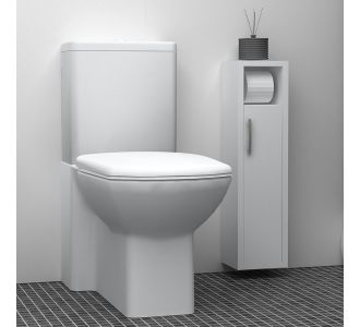 Στήλη μπάνιου μελαμίνης Murray Megapap χρώμα λευκό 16x14x70εκ. |  Σετ Μπάνιου στο espiti
