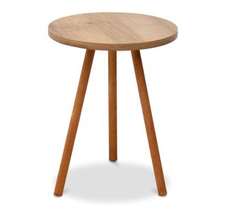 Βοηθητικό τραπεζάκι Roma Megapap από μελαμίνη χρώμα pine oak 33,5x33,5x46εκ. |  Τραπεζάκια βοηθητικά στο espiti