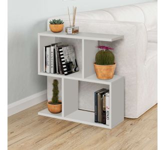 Βοηθητικό τραπεζάκι Homemania Megapap από μελαμίνη χρώμα λευκό 60x20x60εκ. |  Τραπεζάκια βοηθητικά στο espiti