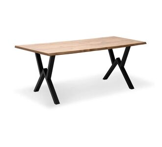 Τραπέζι Walter Megapap Mdf - μεταλλικό χρώμα ακακίας 160x80x75εκ. |  Τραπέζια στο espiti
