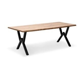 Τραπέζι Walter Megapap Mdf - μεταλλικό χρώμα ακακίας 200x100x75εκ. |  Τραπέζια στο espiti