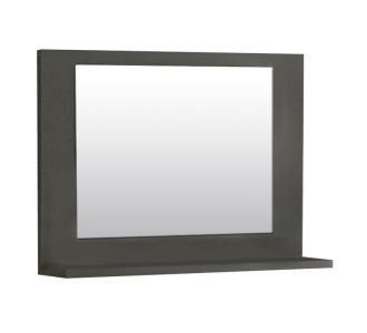 Καθρέφτης μπάνιου Devlin Megapap από μελαμίνη χρώμα ανθρακί 60x10x45εκ. |  Επιπλα στο espiti