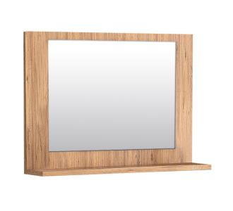 Καθρέφτης μπάνιου Devlin Megapap από μελαμίνη χρώμα pine oak 60x10x45εκ. |  Καθρέπτες στο espiti