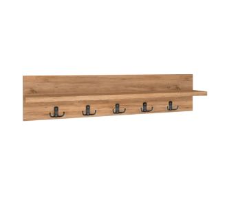 Κρεμάστρα τοίχου Kery Megapap από μελαμίνη χρώμα pine oak 80x11x18εκ. |  Καλόγεροι -Κρεμάστρες στο espiti