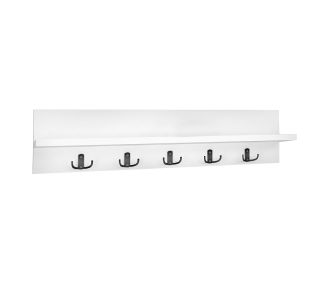 Κρεμάστρα τοίχου Kery Megapap από μελαμίνη χρώμα λευκό 80x11x18εκ. |  Καλόγεροι -Κρεμάστρες στο espiti