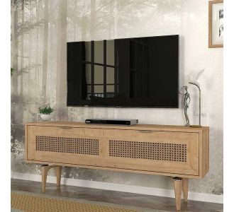 Έπιπλο τηλεόρασης Sirona Megapap από μελαμίνη χρώμα sapphire oak 140x30x55εκ. |  Έπιπλα τηλεόρασης στο espiti