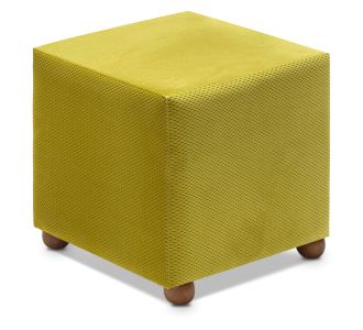 Σκαμπώ Ranma Megapap υφασμάτινο χρώμα λαδί 40x40x40εκ. |  Σκαμπώ στο espiti