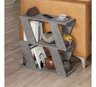 Τραπεζάκι βοηθητικό Lazena Megapap μελαμίνης χρώμα γκρι ρετρό 60x22x57εκ. |  Τραπεζάκια βοηθητικά στο espiti