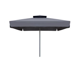 Ομπρέλα επαγγελματική Juno Megapap τηλεσκοπική αλουμινίου χρώμα ανθρακί 3,5x3,5m. |  Ομπρέλες κήπου στο espiti