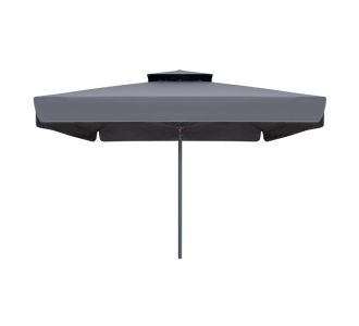 Ομπρέλα επαγγελματική Juno Megapap τηλεσκοπική αλουμινίου χρώμα ανθρακί 4x4m. |  Ομπρέλες κήπου στο espiti