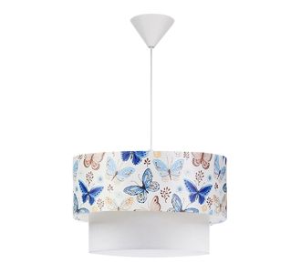 Φωτιστικό οροφής Goofy Megapap υφασμάτινο μονόφωτο με χαριτωμένες πεταλούδες 30x20x70εκ. |  Οροφής στο espiti