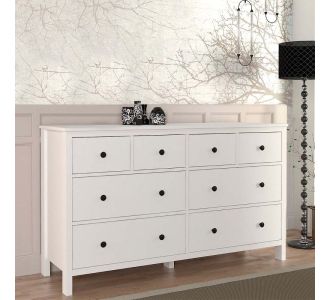 Συρταριέρα - Μπουφές μελαμίνης Sabina Megapap χρώμα λευκό 160x50x96εκ. |  Μπουφέδες στο espiti