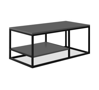 Τραπεζάκι σαλονιού Kane Megapap μεταλλικό - μελαμίνης χρώμα ανθρακί 106x50x42εκ. |  Τραπεζάκια σαλονιού στο espiti