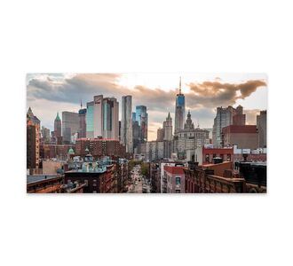 Πίνακας σε καμβά "New York Manhattan" Megapap ψηφιακής εκτύπωσης 140x70x3εκ. |  Επιπλα στο espiti