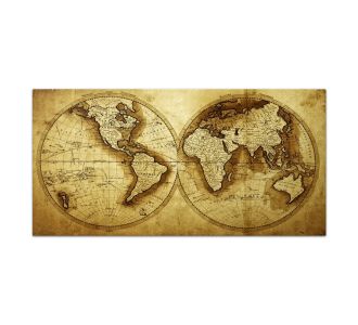 Πίνακας σε καμβά "Ancient World Map" Megapap ψηφιακής εκτύπωσης 120x60x3εκ. |  Πίνακες στο espiti
