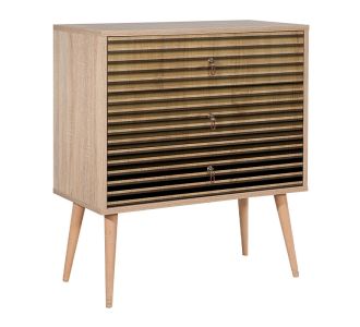 Συρταρτιέρα Soho Megapap από μελαμίνη χρώμα sonoma 80x40x90εκ. |  Συρταριέρες -Κονσόλες στο espiti