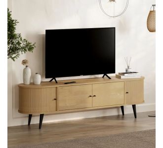 Έπιπλο τηλεόρασης Gentle Megapap χρώμα sapphire oak 180x40x52εκ. |  Έπιπλα τηλεόρασης στο espiti