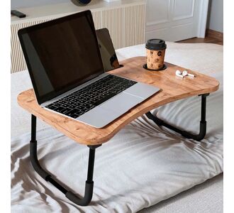 Τραπεζάκι laptop Sedon Megapap χρώμα pine oak 59,2x39,2x26,2εκ. |  Τραπεζάκια βοηθητικά στο espiti
