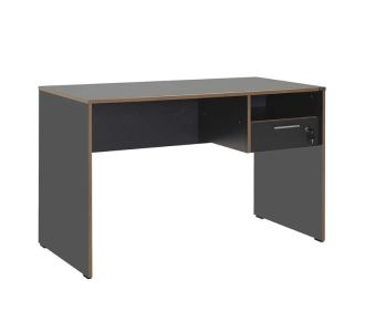 Γραφείο εργασίας Concept Megapap χρώμα ανθρακί 120x60x75εκ. |  Γραφεία στο espiti