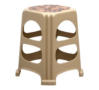 Σκαμπώ πολυπροπυλενίου στοιβαζόμενο Desia Megapap χρώμα μπεζ 37x37x45εκ. |  Σκαμπώ κήπου στο espiti